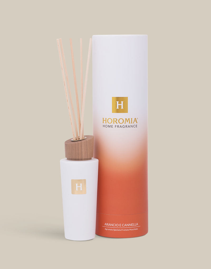 Diffusore a Bastoncini Arancio e cannella 200ml