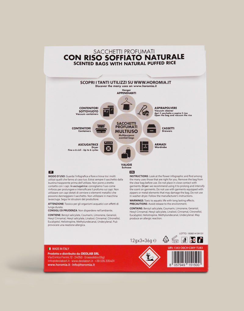 Sacchetti Profumati Multiuso Imperial Soap