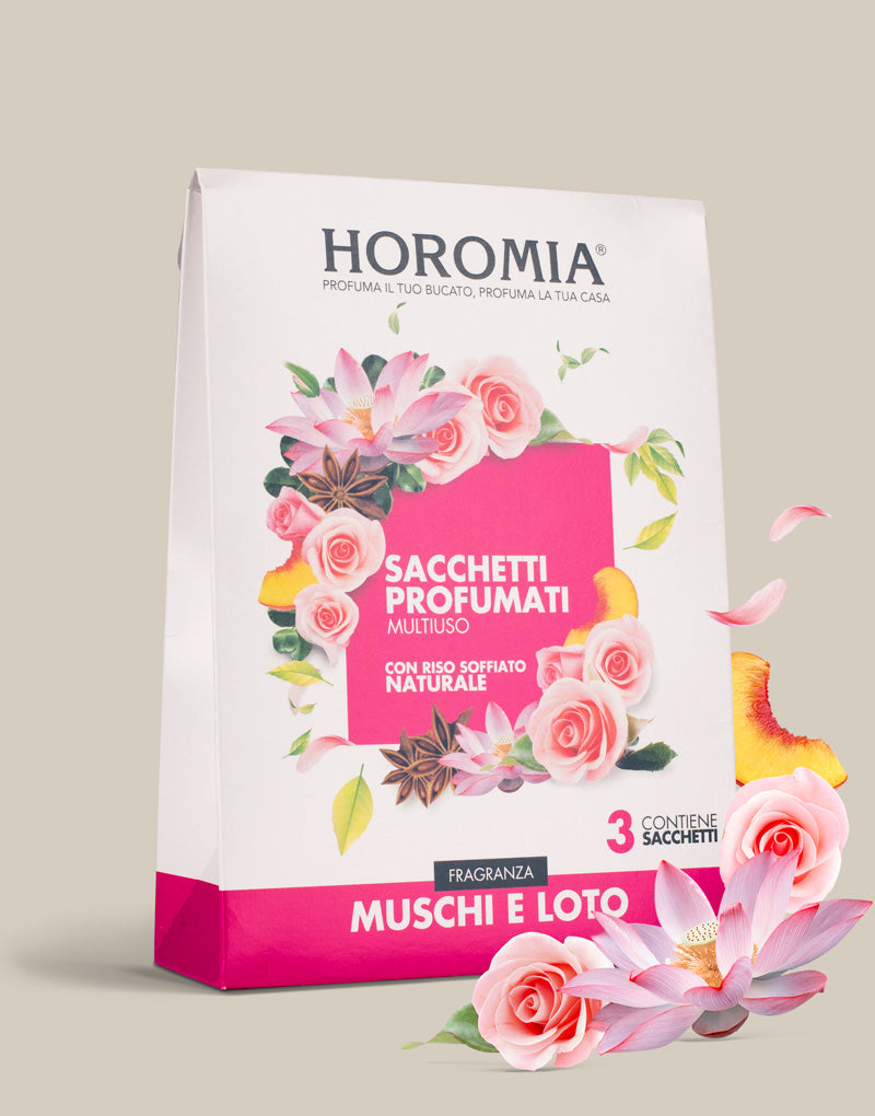 Sacchetti Profumati Multiuso Muschi e Loto