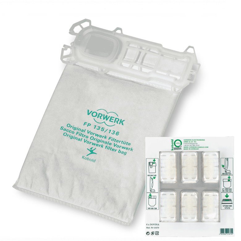 Confezione Super-Filtrello per VK135/6 con blister da 6 Dovina