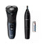 Philips - RASOIO ELETTRICO PHILIPS SERIES 3000 WET & DRY