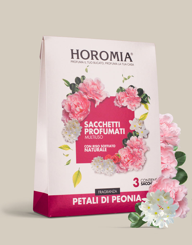 Sacchetti Profumati Multiuso Petali di Peonia